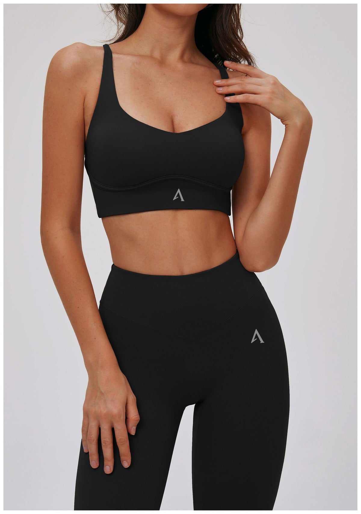 AMEL Contour Zip Jacket Activewear Set