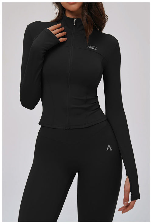 AMEL Contour Zip Jacket Activewear Set